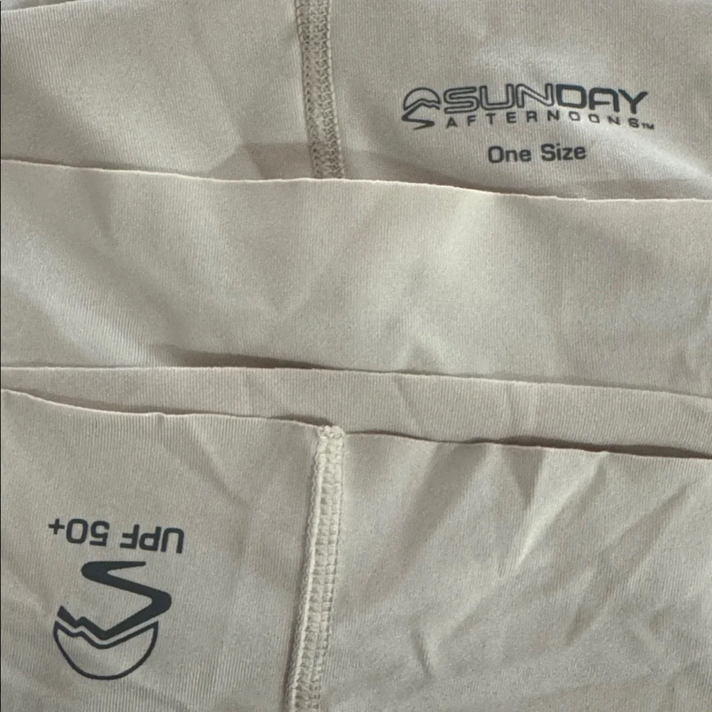 SUNDAY AFTERNOONS UVShield Cool Gaiter Cream O/S UPF 50+ NWOT $30